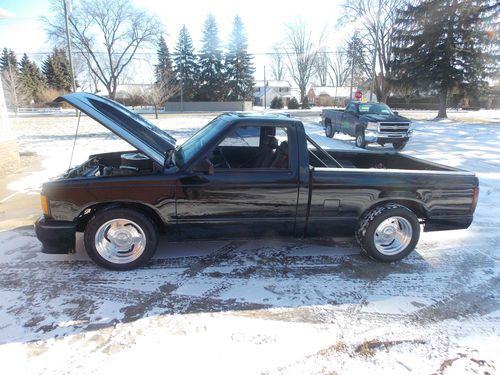 91 gmc sonoma w/ 383 stroker 500+ hp has run 10.16 1/4 mile without nos