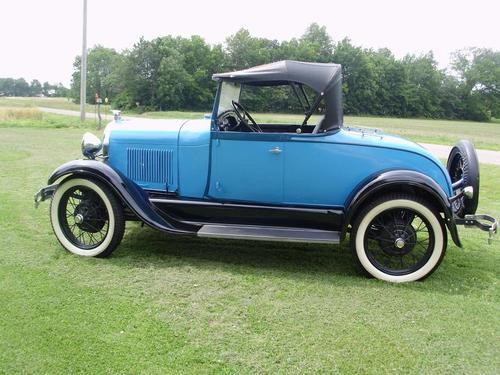 1928 roadster with rumble seat