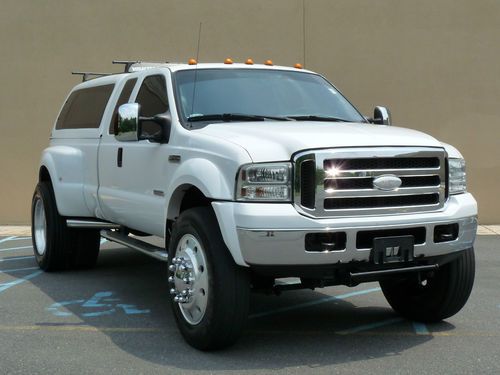 ~~05~ford~f-450~4x4~diesel~24.5~alcoas~serviced~lifted~nice~no~reserve~~