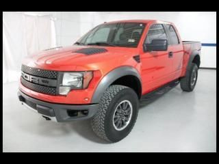 10 ford f-150 4x4 supercab 133" svt raptor with leather we finance