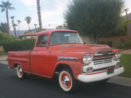 1959 chevrolet apache 3100 pickup truck
