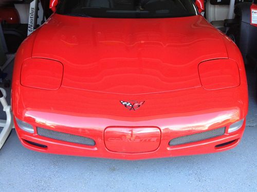 2002 z06 corvette - low miles - red - self maintained - excellent condition