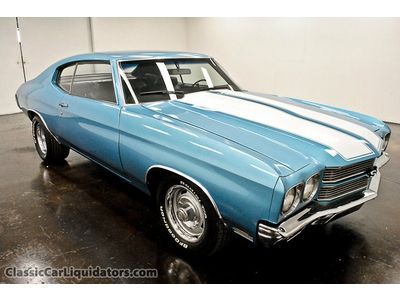1970 chevrolet chevelle 400 sb automatic ps dual exhaust look at this one