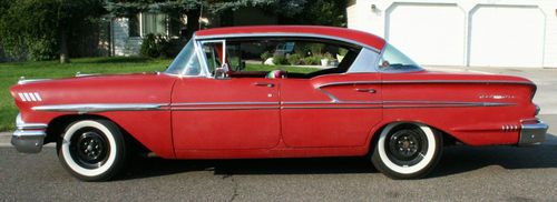 1958 chevrolet bel air hard top sport sedan 4-door 4.6l