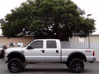 Silver lariat 6.4l v8 4x4 xd wheels pro comp lift amp research leather sunroof