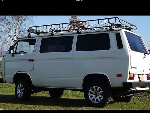 1987 vw bus syncro tin-top over $30,000 invested
