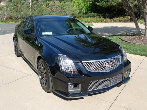 2013 cadillac hennessey cts-v sedan only 2700 miles!