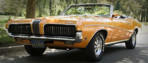 1970 cougar convertible xr-7 very rare one of three family owned since 1976