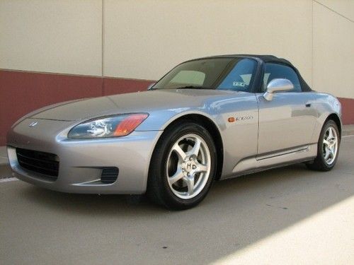 2000 honda s2000 convertible, drives excellent, only 77k miles, clean carfax