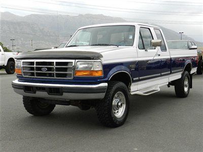 Ford f250 powerstroke diesel 4x4 supercab longbed only 69k miles 7.3 auto