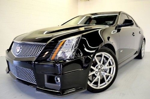 2010 cadillac cts-v~6.2l~supercharged~nav~roof~htd lea~43k miles~we finance