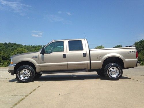 2002 ford f350 lariat crew cab 7.3l powerstroke 4x4 *low miles* hard to find!!!!