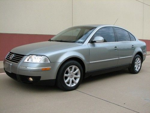 2004 vw passat gls tdi, leather, sunroof, clean carfax, drives excellent!