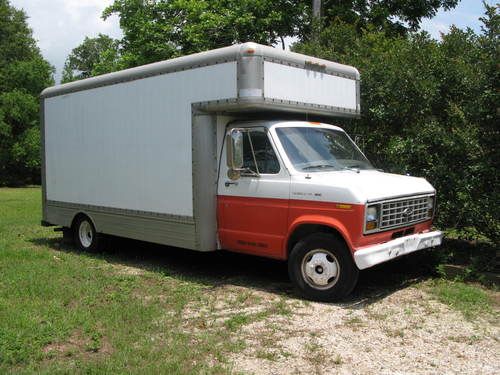 1989 ford e350 econoline box truck