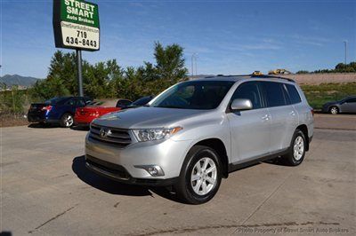 4x4 highlander se, 1-owner, clean carfax, only 24k miles, 3rd row, leather