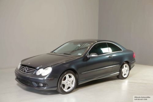 2003 mercedes benz clk500 coupe navigation v8 sunroof leather xenons amg alloys