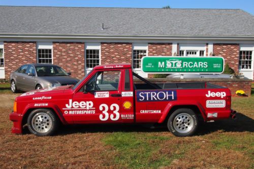 1998 jeep comanche race truck driven to 1988 scca manufacturers championship