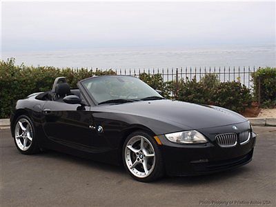 2006 bmw z4 3.0si auto, black/black, 2 owner california car, carfax certified
