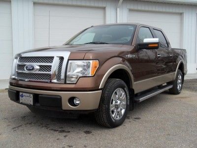 F-150 ford leather brown low miles tan warranty clean loaded we finance!!!