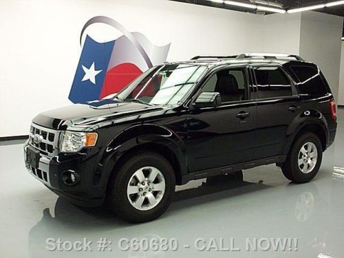 2010 ford escape ltd 3.0l v6 heated leather only 67k mi texas direct auto