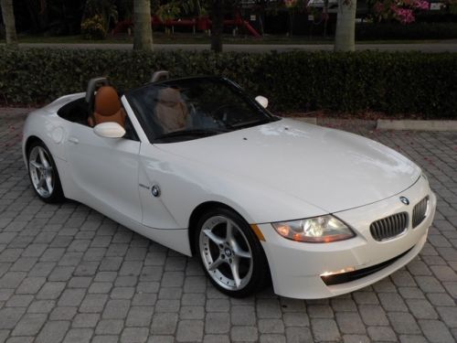 08 z4 3.0si roadster automatic premium &amp; sport pkg leather 18s xenons fl owned