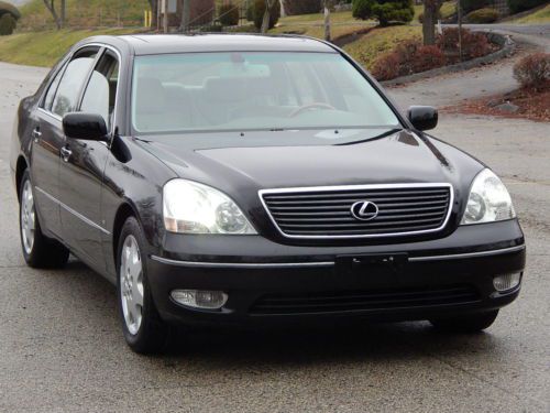 2002 lexus ls430 with navigation very nice&amp;clean no reserve