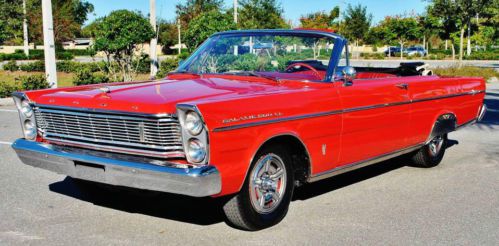 Amazing find original 65 ford galaxie 500xl convertible just 44,296 beautiful.