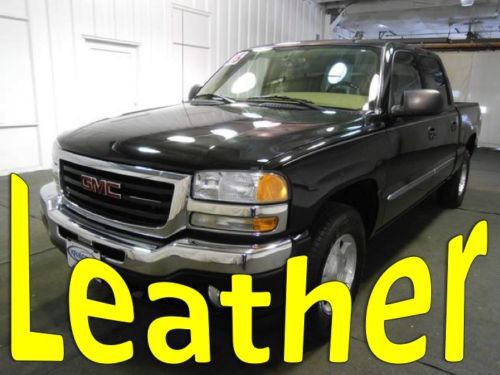 Slt black leather one owner clean truck 5.3l cd memory memory seat