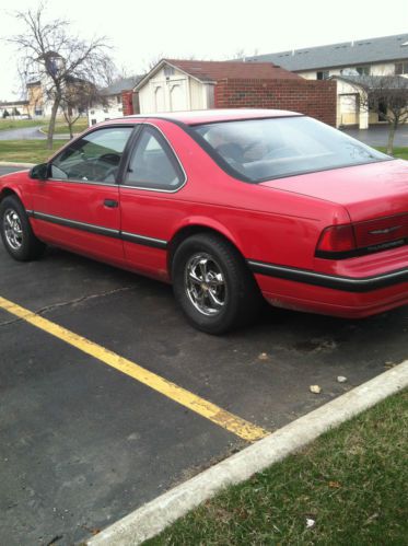 1990 ford thunderbird base coupe 2-door 3.8l