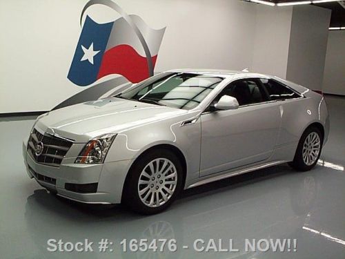 2011 cadillac cts 3.6 coupe automatic one owner 17k mi texas direct auto