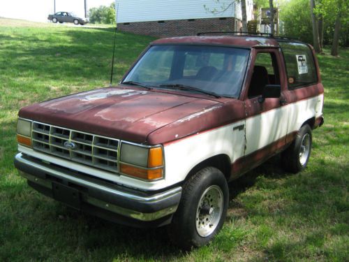 1989 ford bronco ii xlt plus sport utility 2-door 2.9l
