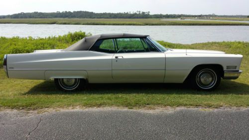 1967 cadillac deville base convertible 2-door 7.0l one owner 52k miles