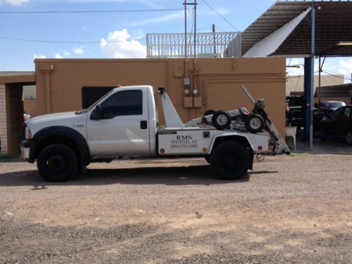 2006 ford f-450 xl with dynamic  auto loader and all wheel drive dolly
