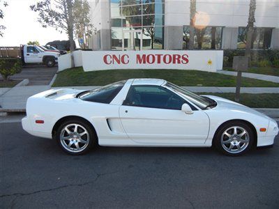 1998 acura nsx t / 39,398 miles / white with black / super clean / a must see!!!