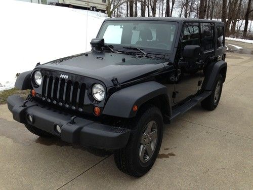 2011 jeep wrangler call of duty: black ops edition rubicon unlimited 4x4