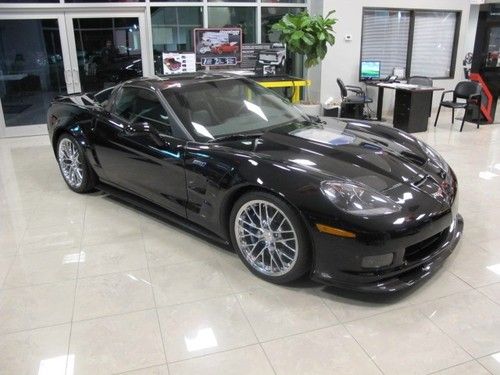 Zr1 corvette from chevrolet supercharged  6.2 liter engine only 70 miles