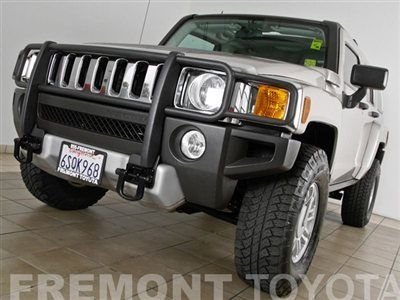 Hummer h3 4wd 4dr suv boulder gray metallic. financing available oac.