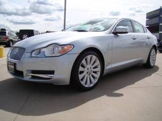 2009 silver jaguar xf v8! loaded super clean!local trade-in!very powerful!