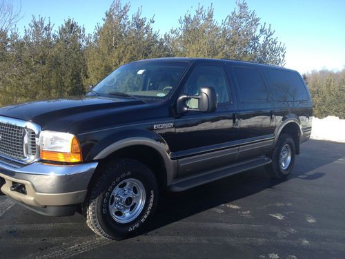 2000 ford excursion limited  very low miles, one owner, spotless!!!