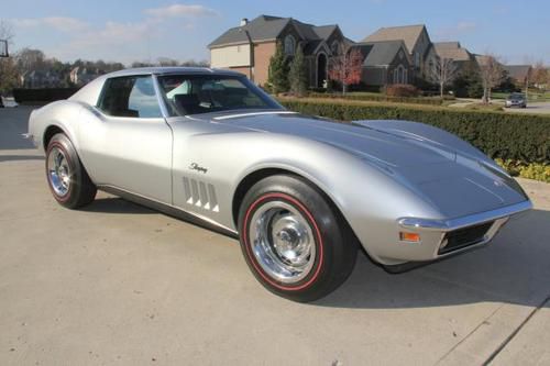 1969 chevy corvette 350/350hp numbers match restored