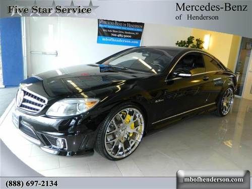 2009 mercedes-benz certified cl63 amg coupe 2d