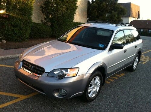 2005 subaru outback * 5-speed * no reserve * looks great * will be sold