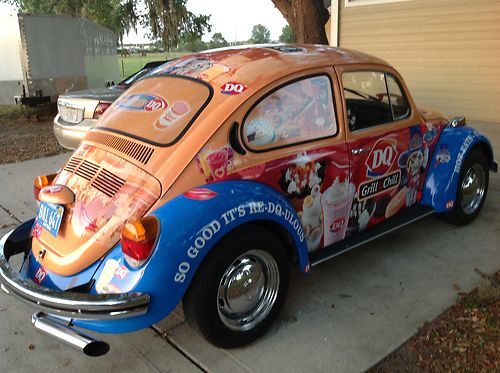 1974 volkwagen super beetle "custom wrapped" restored