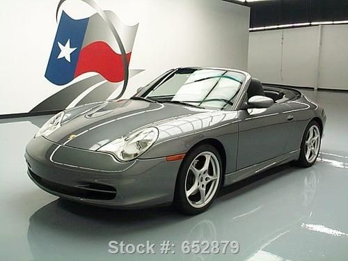 2002 porsche 911 carrera cabriolet 6-speed nav only 48k texas direct auto