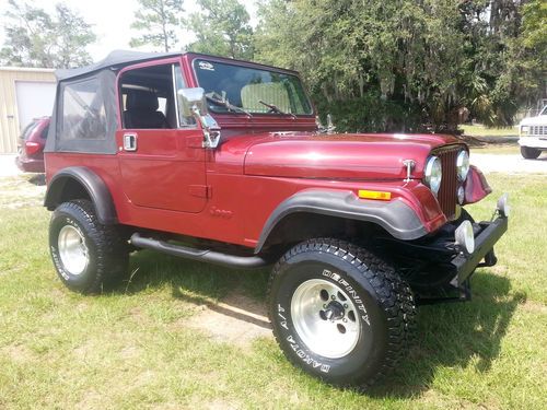 1986 jeep cj7 base sport utility 2-door 4.2l fuel injected great condition
