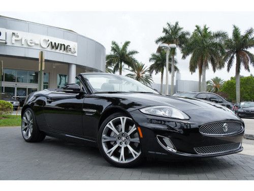 2013 jaguar xk convertible,all original,in florida!!!