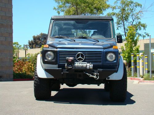 Mercedes w463 g wagen convertible off-road expedition truck like g500 defender