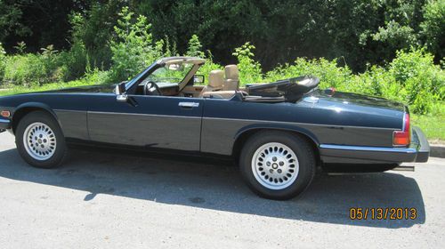 1990 jaguar xjs v12 convertible low mileage 33,500