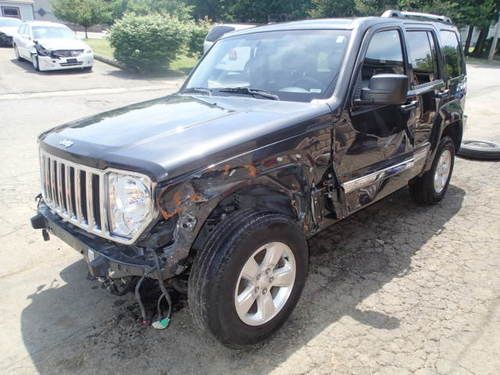 2011 jeep liberty limited 4wd, non salvage, damaged, wrecked, runs, suv, wrecked