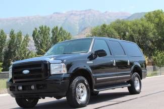 2005 ford excursion limited v10 4x4 leather w/heated seats dvd loaded
